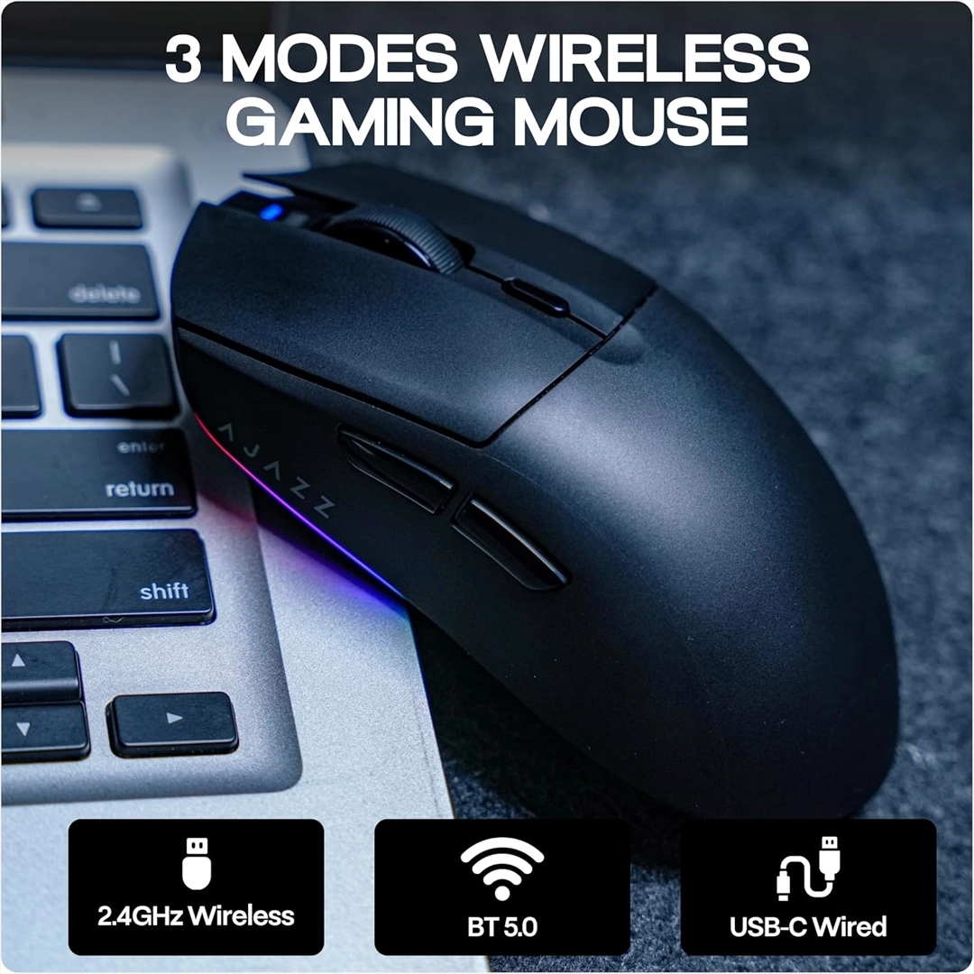 Ajazz AJ139v2 MC, Tri-mode With RGB Magnetic Charging Dock