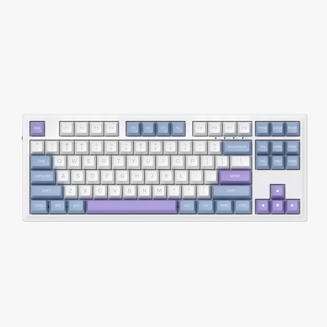 Durgod K100W Tri-Mode, Gateron smoothie switches with side-Volume scroll