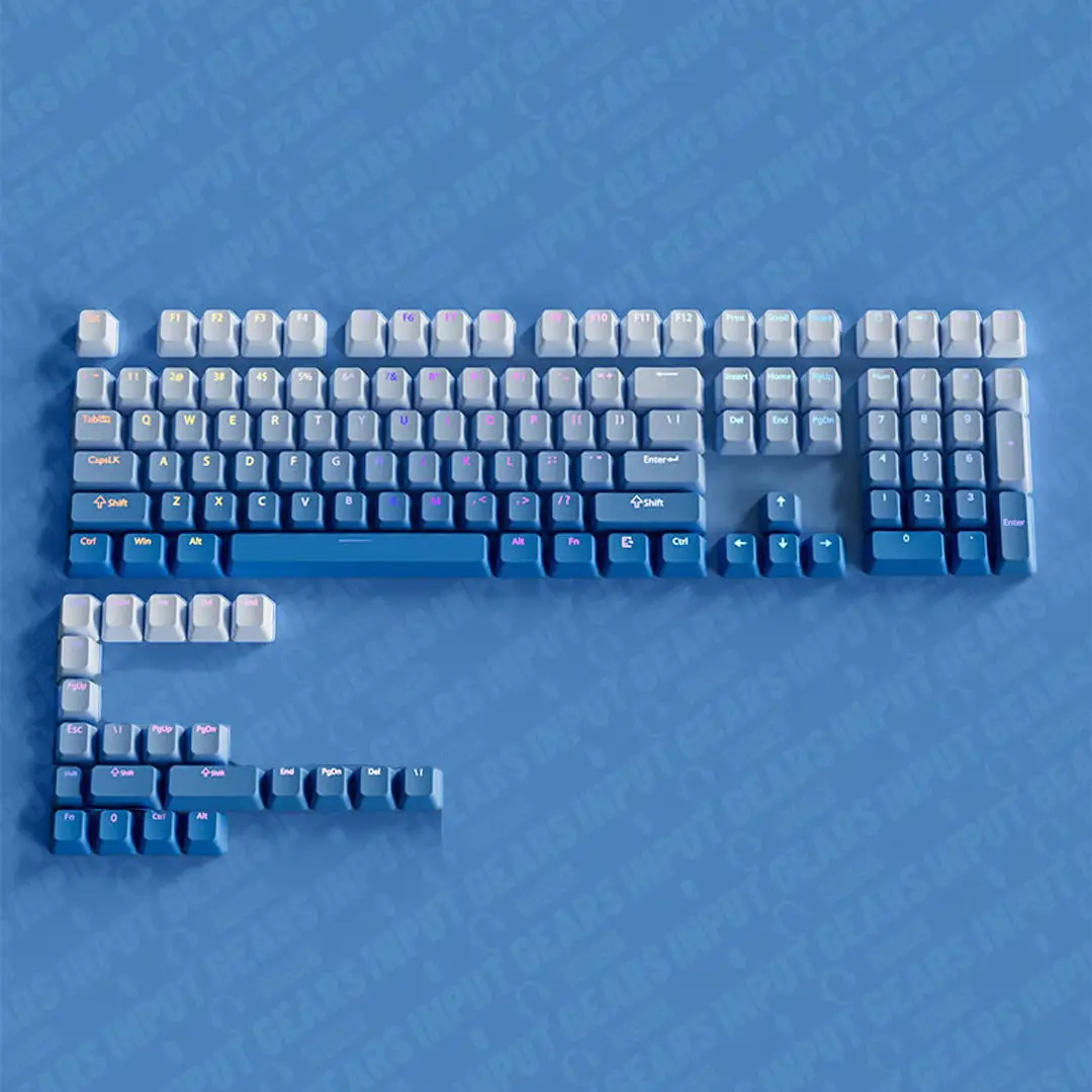 Top-Print Gradient PBT, OEM-Profile keycap set