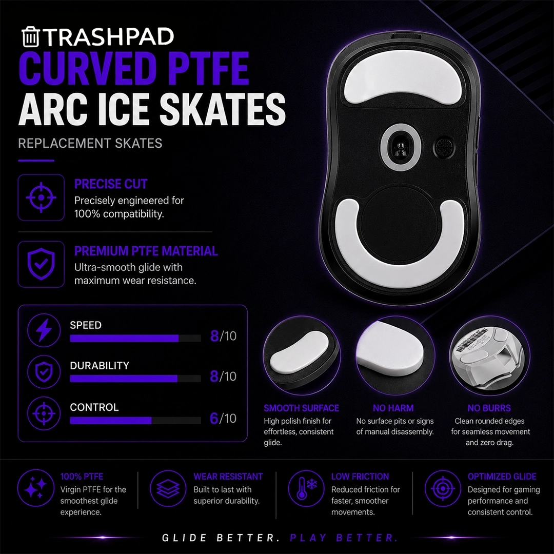 Attack Shark X3 Series TrashPad ICE Skates