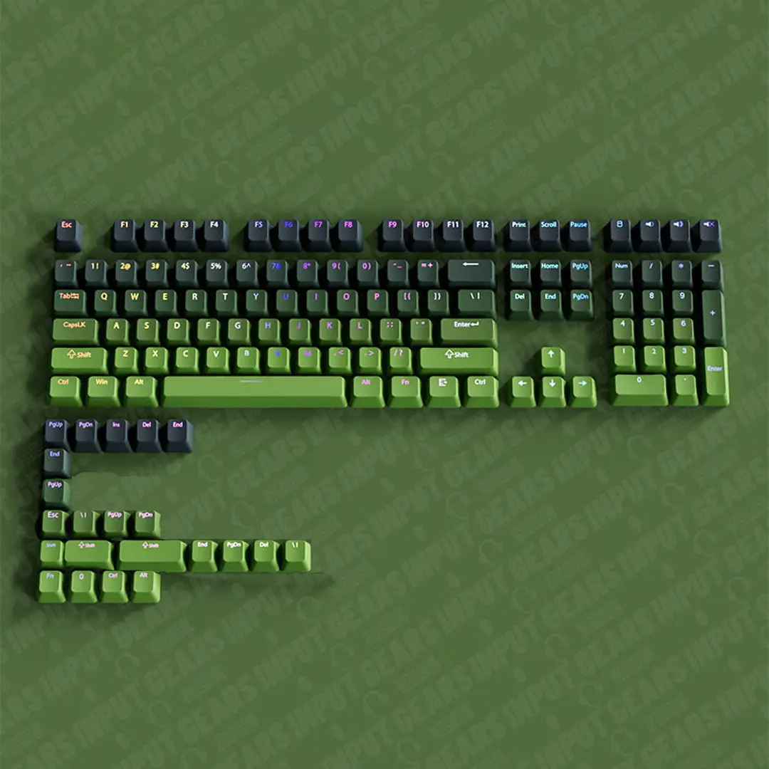 Top-Print Gradient PBT, OEM-Profile keycap set