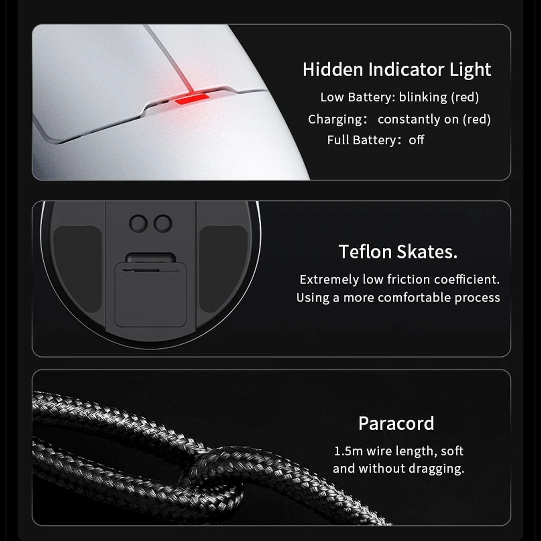 Ajazz AJ159NL-L Bat Life, Tri-Mode Gaming Mouse