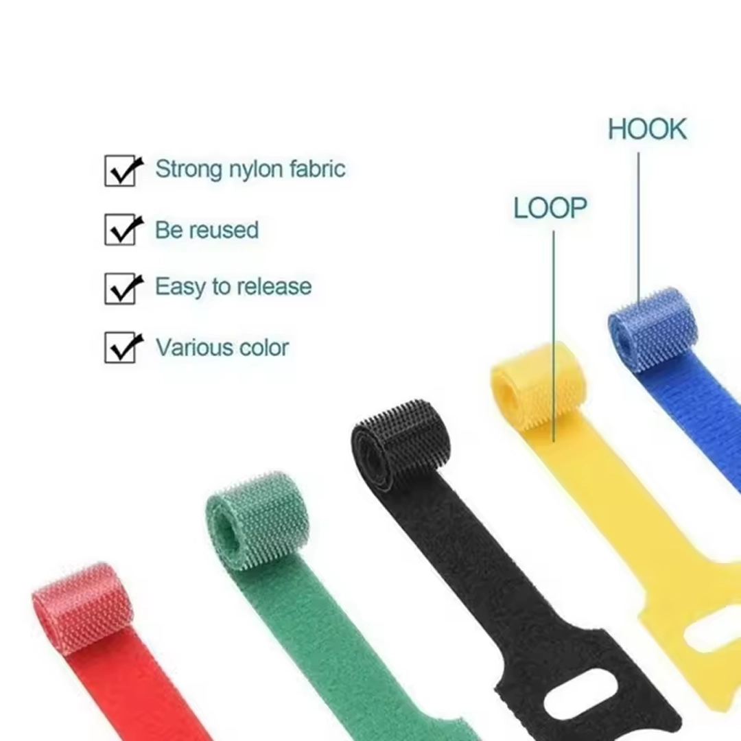 Velcro Cable-Tie 20pc pack (Re-useable)
